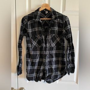 Plaid button up shirt